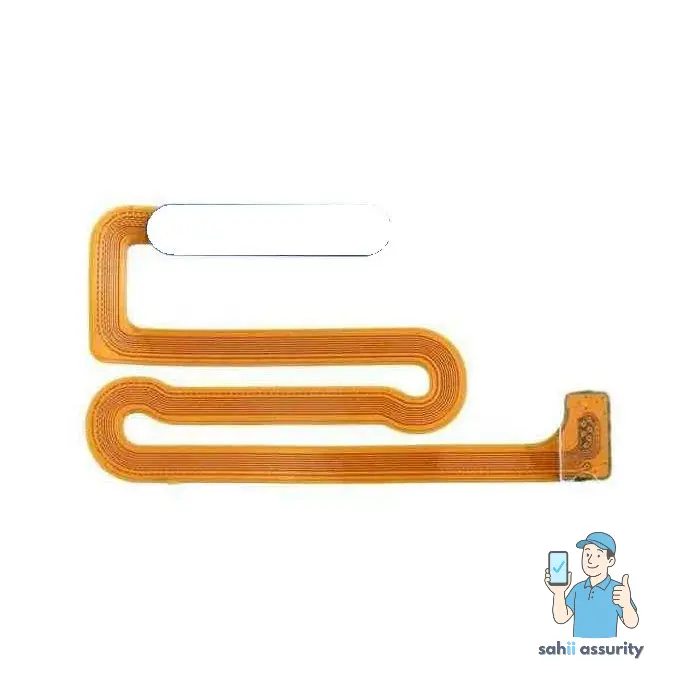Fingerprint Sensor with Flex Cable for Samsung Galaxy A12 White